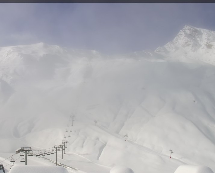 Les Pyrénées sous la neige